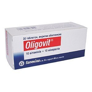 Олиговит — инструкция по применению, цена