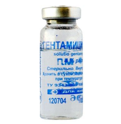 Гентамицина сульфат — инструкция по применению, цена
