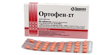 Ортофен — инструкция по применению, цена